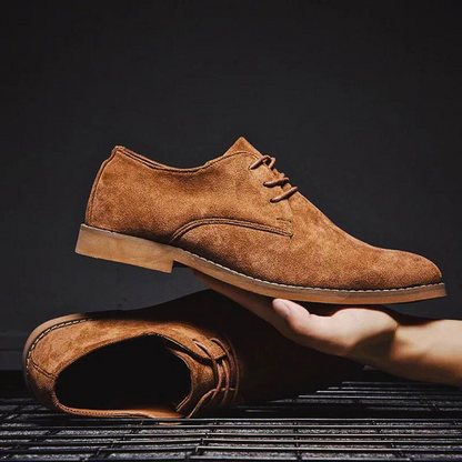 SUEDE OXFORDS