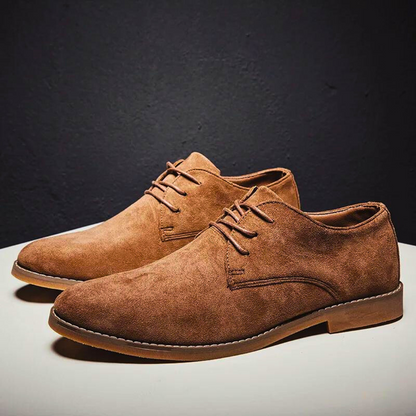 SUEDE OXFORDS