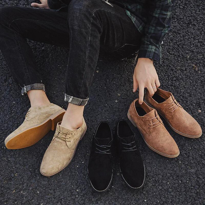 SUEDE OXFORDS