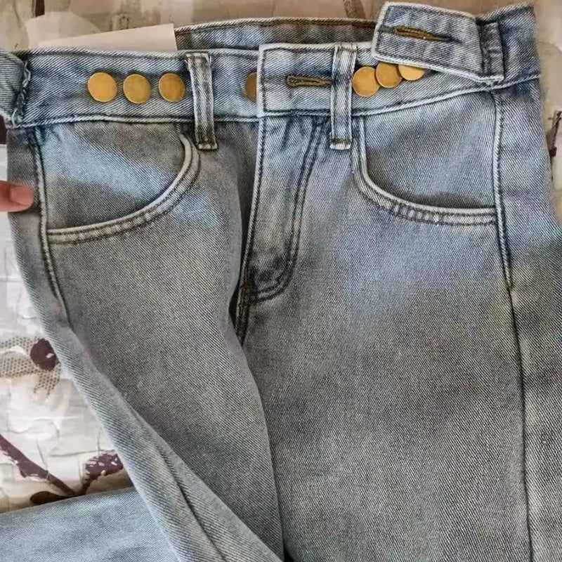 Fleece Lined Baggy Jeans